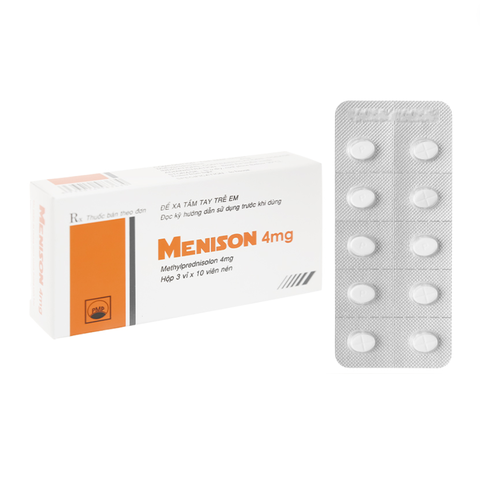 Menison 4mg (MethylPrednisolon) Pyme