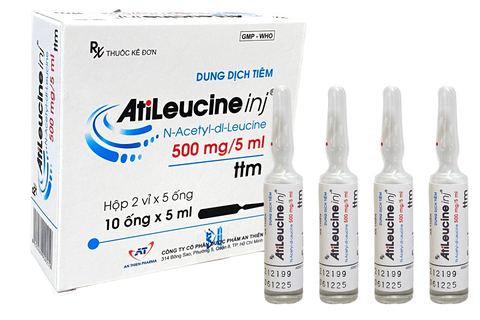 Thuốc tiêm ATiLeucine (N-Acetyl-dl-leucin) An Thiên