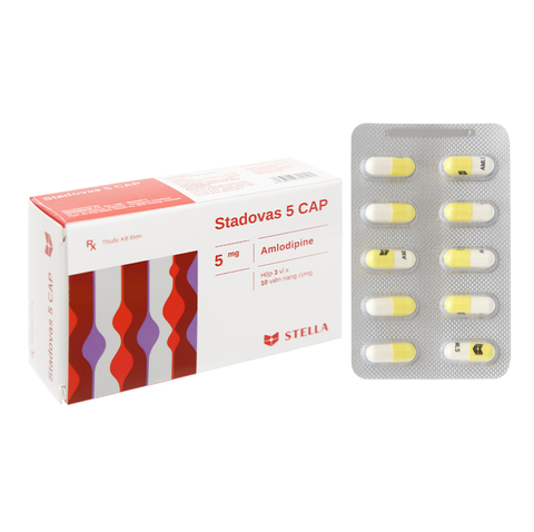 Stadovas 5 CAP (Amlodipine 5mg) Stella