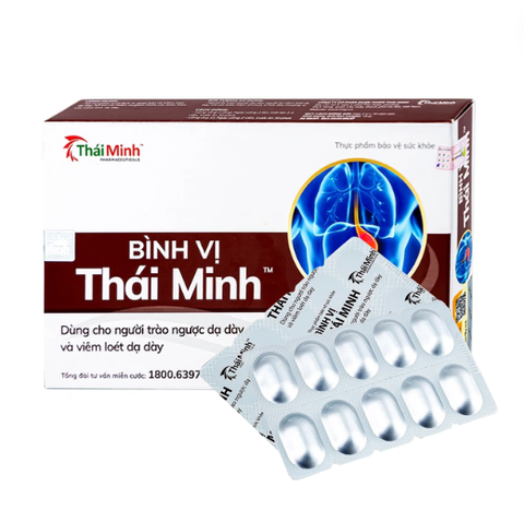 Bình vị Thái Minh H.2v*10v Thái Minh