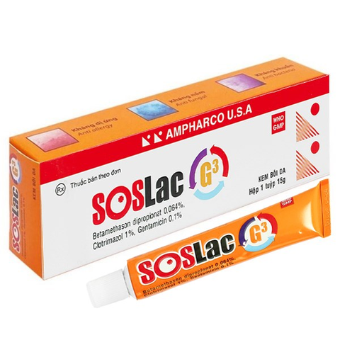 Tub bôi SOS Lac G3