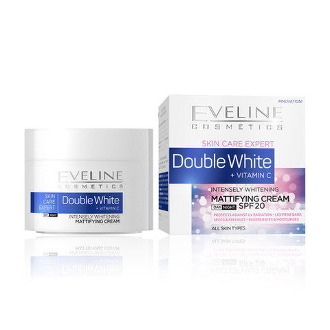 Kem dưỡng Eveline trắng gấp đôi Vitamin C ngày + đêm 50ml
