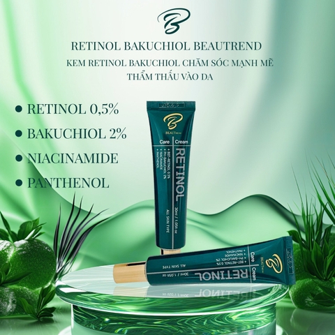 Kem dưỡng Retinol Bakuchiol 0.5% Beautrend
