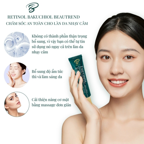 Kem dưỡng Retinol Bakuchiol 0.5% Beautrend