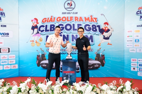 Artemis Men Việt Nam tài trợ giải golf ra mắt CLB G81 miền Nam