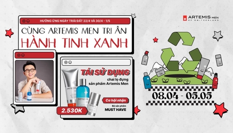 CÙNG ARTEMIS MEN TRI ÂN HÀNH TINH XANH