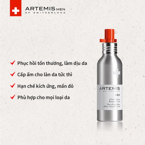 [COMBO TINH TẾ] Rửa Mặt Kết Hợp Cạo Râu 2in1 x Dưỡng Phục Hồi Sau Cạo Râu Artemis Men