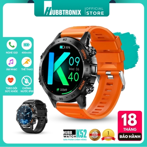 Đồng hồ thể thao thông minh HubbWatch K52 1.39