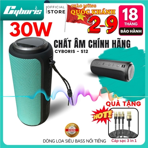 Loa Bluetooth Cyboris-S12 30W