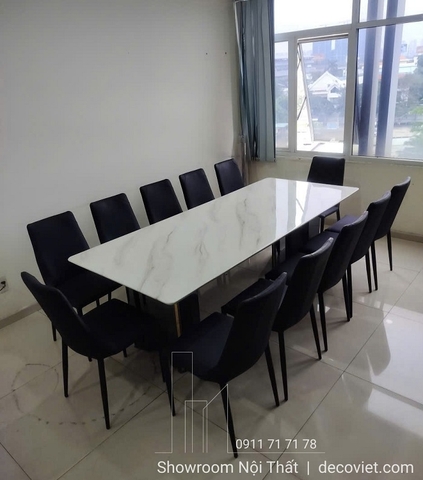 Bàn Ăn 12 Ghế Mặt Đá 2m4 2786S
