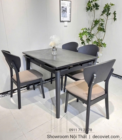 Bàn Ăn Mặt Đá Kéo Dài 6 Ghế 2780S