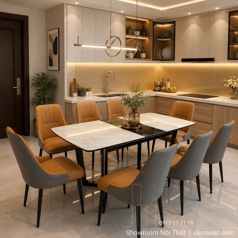 Bàn Ăn Tích Hợp Bếp Điện Từ Thông Minh 2945S