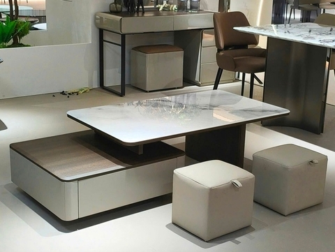 Bàn Sofa Mặt Đá Hiện Đại 434S