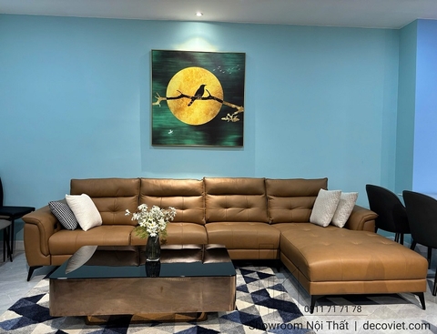 Bàn Sofa Phòng Khách Mặt Kính 398S