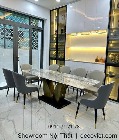 Bàn Ăn 8 Ghế nhập khẩu 1349S