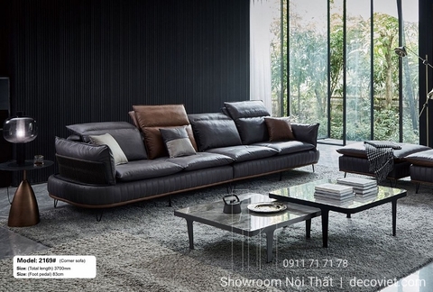 Ghế Sofa Da Nhập Khẩu 1080T bọc da cao cấp