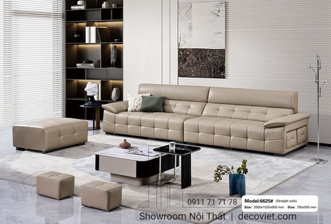 Sofa 2 Chỗ Nhập Khẩu 1058T bọc da mềm mịn