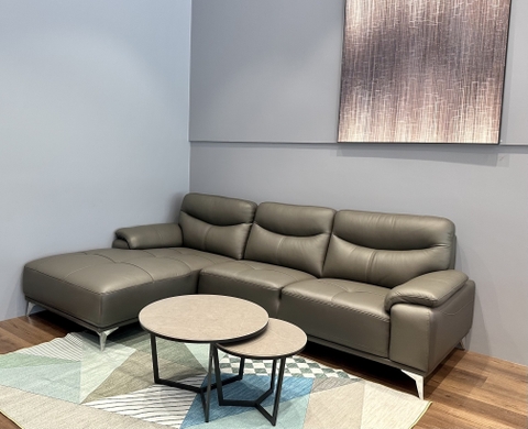 Ghế Sofa Da Bò Ý Cao Cấp 624T