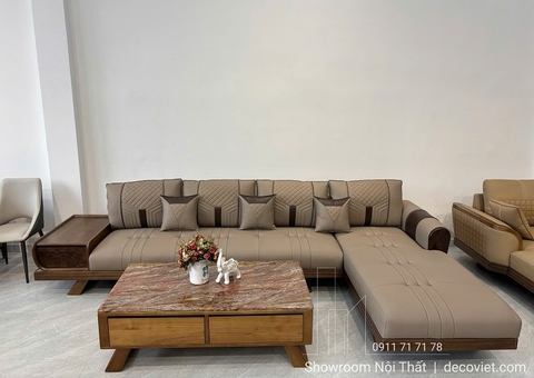 Sofa Gỗ Phòng Khách Cao Cấp 1119T nhập khẩu