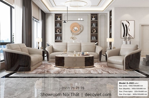 Sofa Phòng Khách Nhập Khẩu 1051T