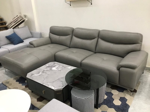 Ghế Sofa Da Bò Thật 416T