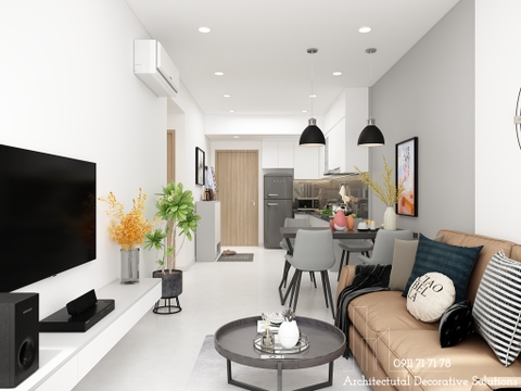 Thiết kế nội thất căn hộ chung cư Citi Esto Quận 2, TPHCM