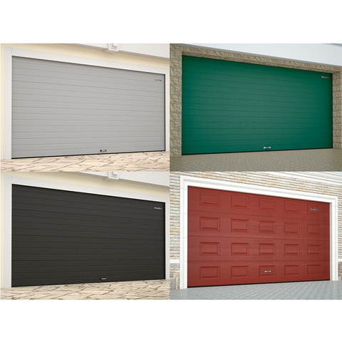 DoorHan RSD01BIW, Garage Sectional Door with Extension Spring Mechanism