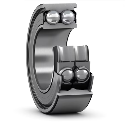 SKF 3306 A-2Z/C3; Double row angular contact ball bearing with seals or shields; 30x72x30.2mm; 0.53kg;