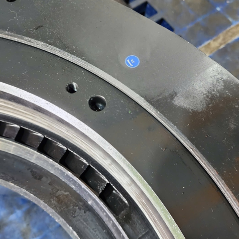 Machining service for seal strip on rotor and steam turbine casing