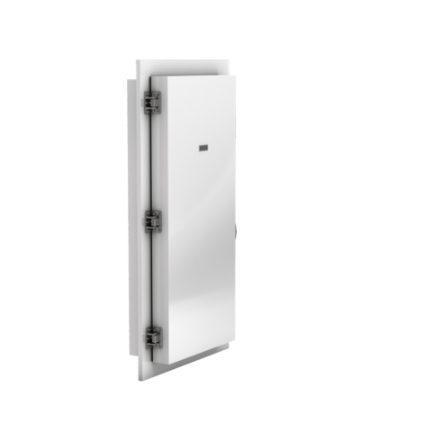Overlap Swing Door