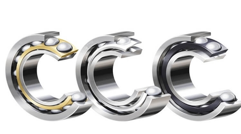 Single row angular contact ball bearings