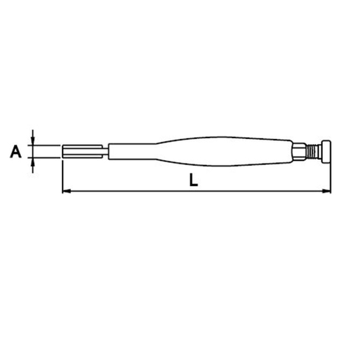 EGA Master 62231, Straight Jaw Grip Plier, TITACROM, Cr-V, Made In Spain