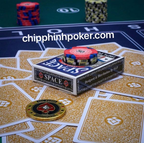 Bài Poker Nhựa Space Cao Cấp Giá Rẻ