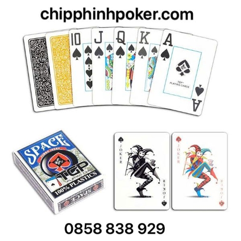Bài Poker Nhựa Space Cao Cấp Giá Rẻ