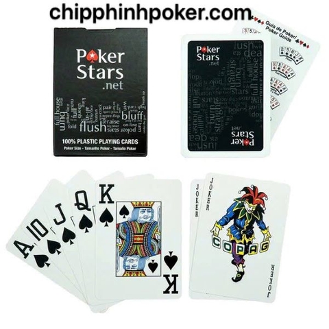 Bài Tây Nhựa Poker Star Cao Cấp Giá Rẻ