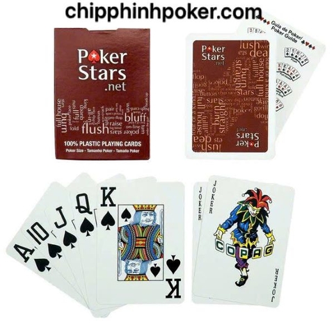 Bài Tây Nhựa Poker Star Cao Cấp Giá Rẻ