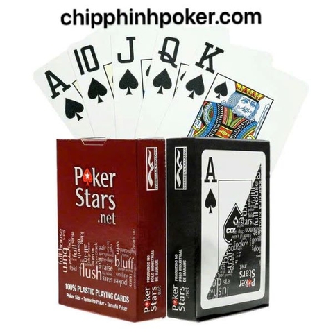 Bài Tây Nhựa Poker Star Cao Cấp Giá Rẻ