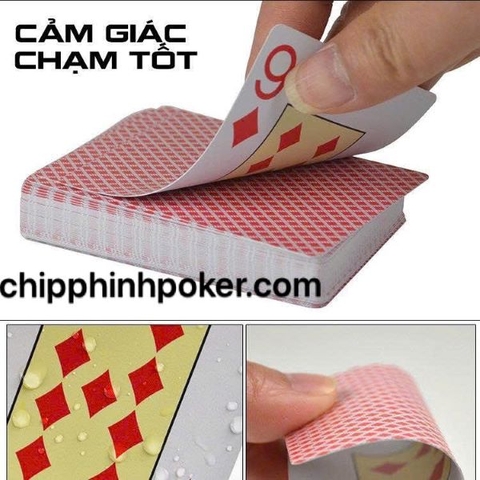 Bài Nhựa Poker Texas Hold'em Cao Cấp Giá Rẻ