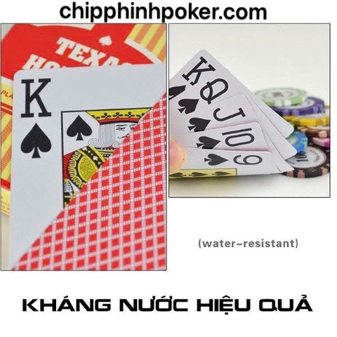 Bài Nhựa Poker Texas Hold'em Cao Cấp Giá Rẻ