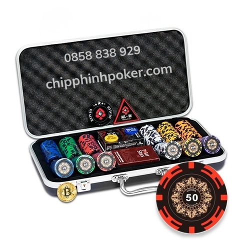 Bộ 500 Chip Poker Clay Cao Cấp Giá Rẻ