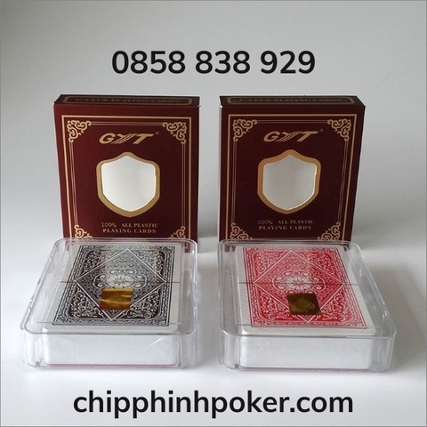 Bài Nhựa Poker GYT 609 Cao Cấp Giá Rẻ