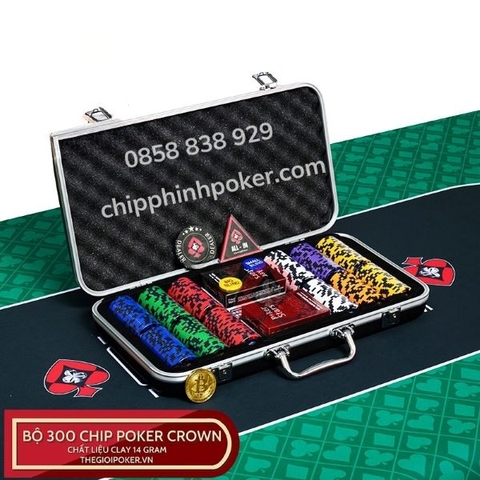 Bộ 500 Chip Poker Clay Cao Cấp Giá Rẻ