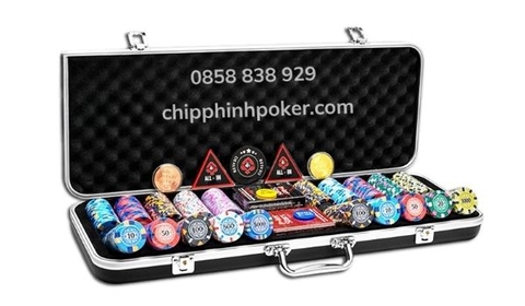Bộ 500 Chip Poker Ceramic High Roller Giá Rẻ
