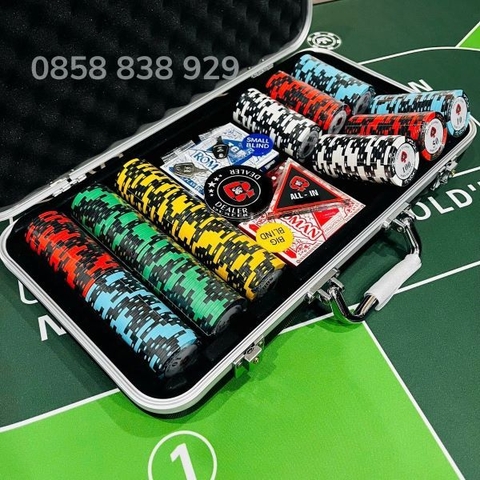 Set 300 Chip Poker Clay Cao Cấp Giá Rẻ