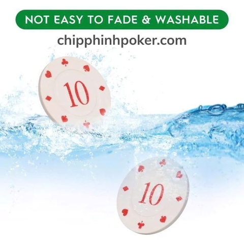 Bộ Phỉnh Poker 100 Chip Nhựa Giá Rẻ