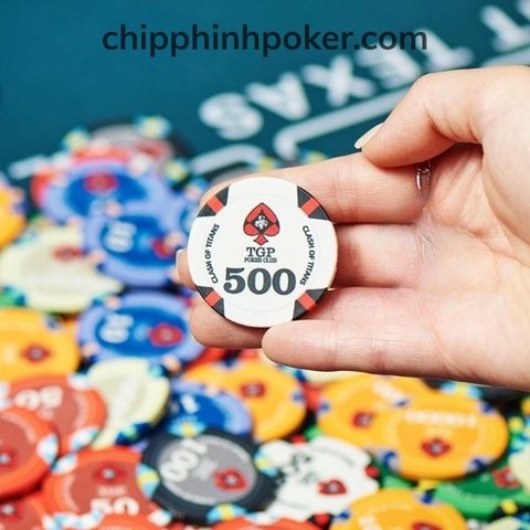 Bộ 500 Chip Poker Ceramic Cao Cấp Giá Rẻ