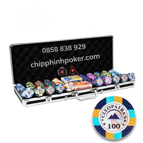 Set 500 Chip Poker Clay Cao Cấp Giá Rẻ