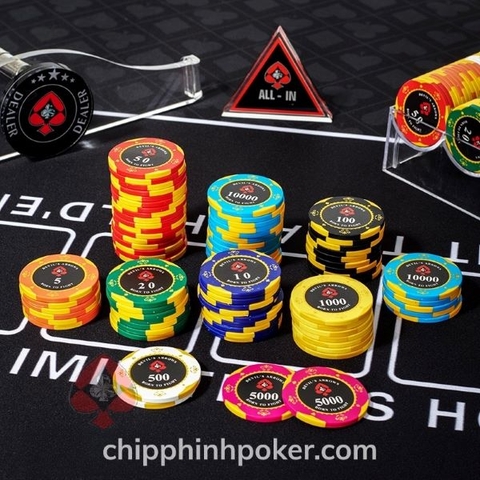 Bộ Phỉnh Poker 300 Chip Devil's Arrow