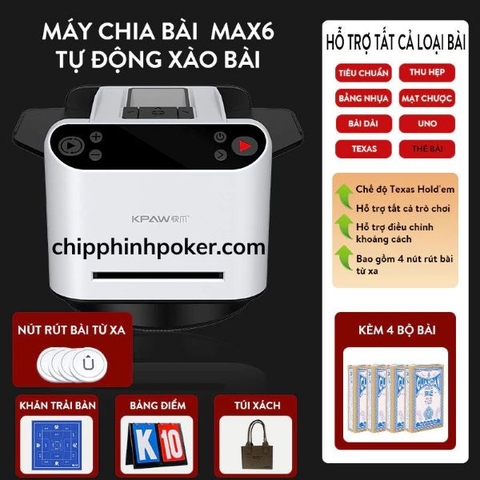 Máy Xáo Chia Bài Tự Động Cao Cấp Giá Rẻ