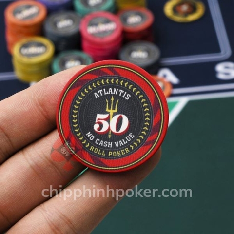 Set 500 Chip Poker Ceramic Cao Cấp Giá Rẻ
